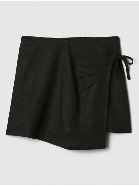 GAP Детска пола с къси панталони от лен GAP
