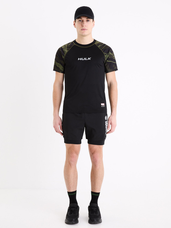 Celio Черни спортни панталони Celio Marvel Hulk