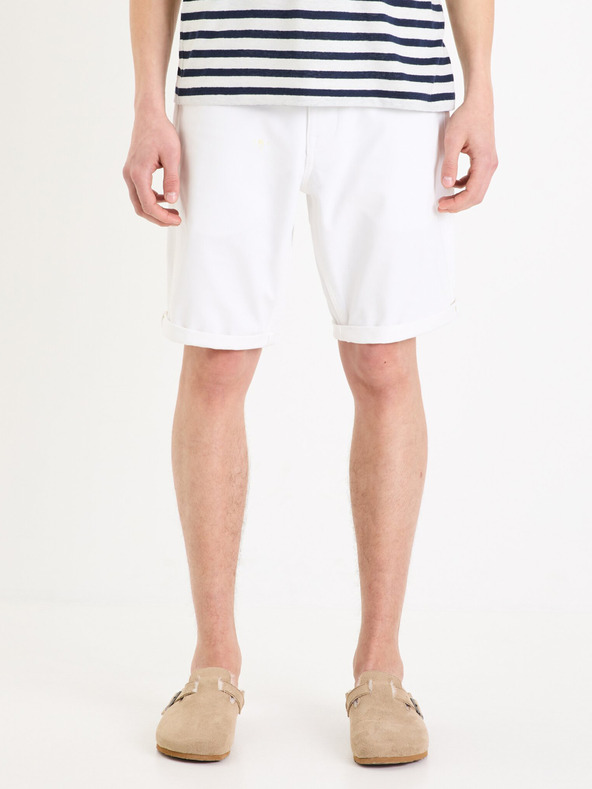 Celio Бели мъжки къси панталони Celio Mohitobm 30