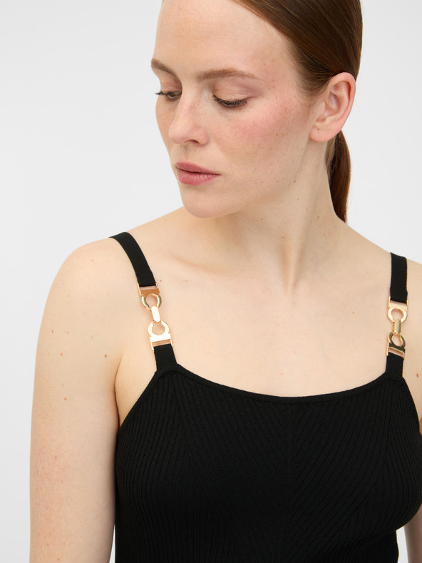 Orsay Черна дамска рокля ORSAY