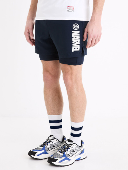Celio Тъмно сини спортни шорти Celio Marvel Captain America
