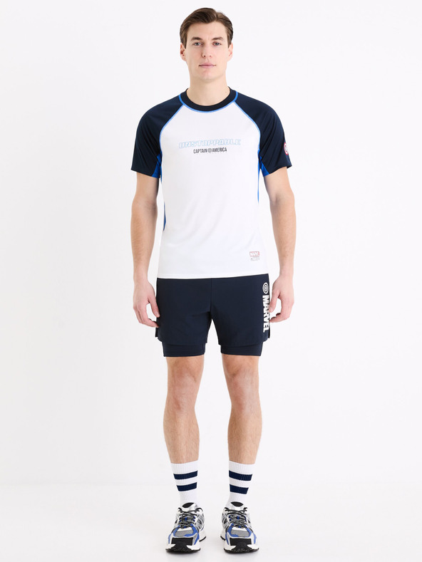 Celio Тъмно сини спортни шорти Celio Marvel Captain America