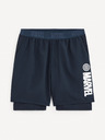 Celio Тъмно сини спортни шорти Celio Marvel Captain America