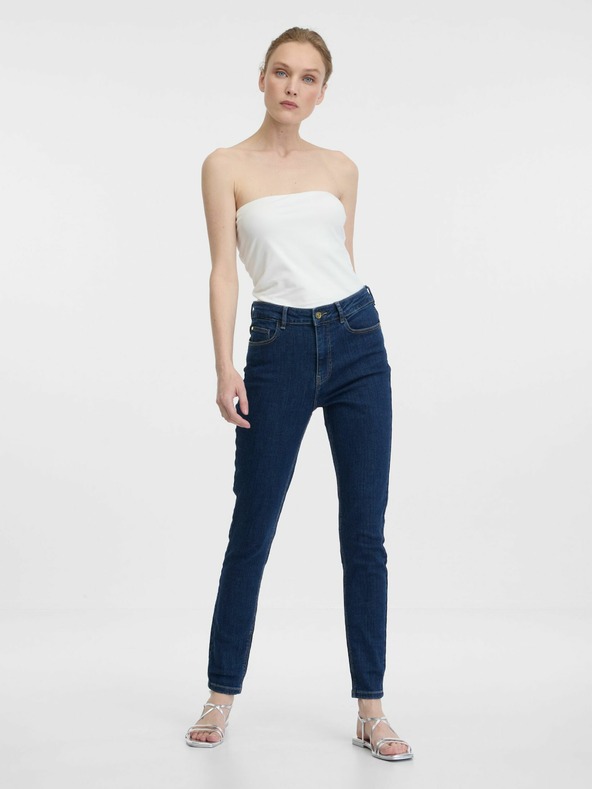 Orsay Тъмносини дамски skinny дънки ORSAY