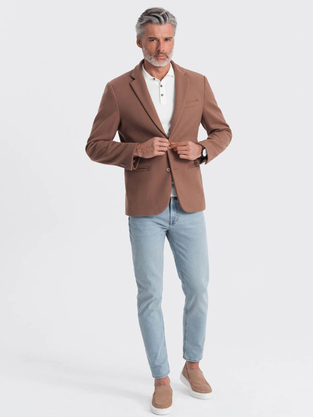 Ombre Clothing Кафяво мъжко яке Ombre Clothing