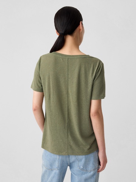 GAP Тениска GAP от лен
