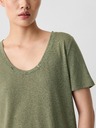 GAP Тениска GAP от лен