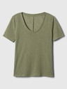 GAP Тениска GAP от лен