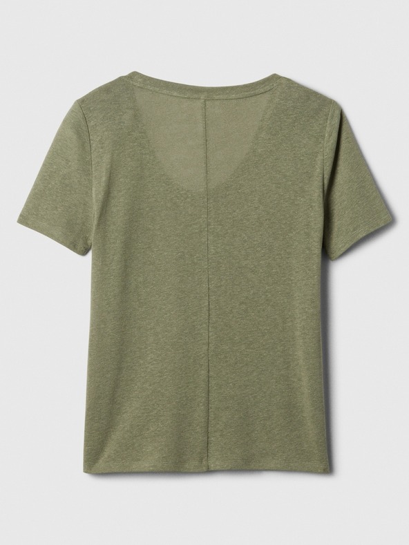 GAP Тениска GAP от лен