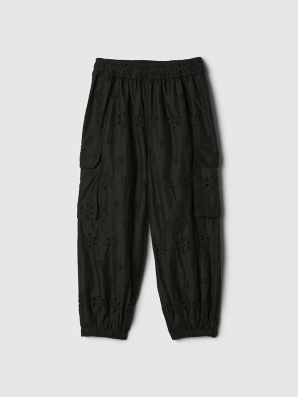 GAP Бебешки дантелени карго панталони GAP