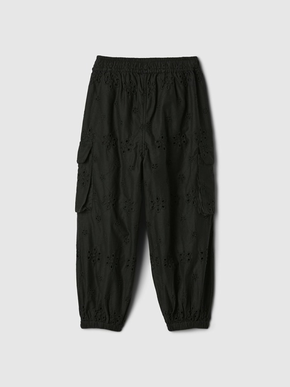 GAP Бебешки дантелени карго панталони GAP