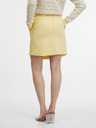 Orsay Жълта дамска пола ORSAY