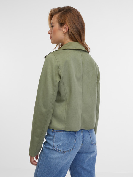 Orsay Дамско яке от велур в цвят каки ORSAY