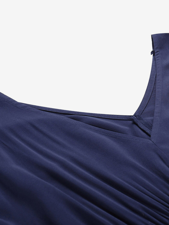 ALPINE PRO Тъмно синя дамска лятна рокля ALPINE PRO Graana