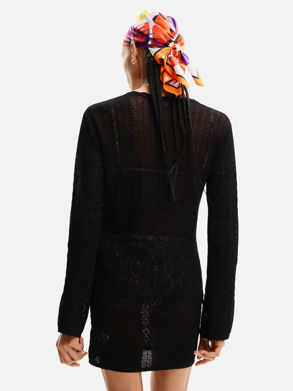 Desigual Desigual El Cairo Черна дамска плажна рокля