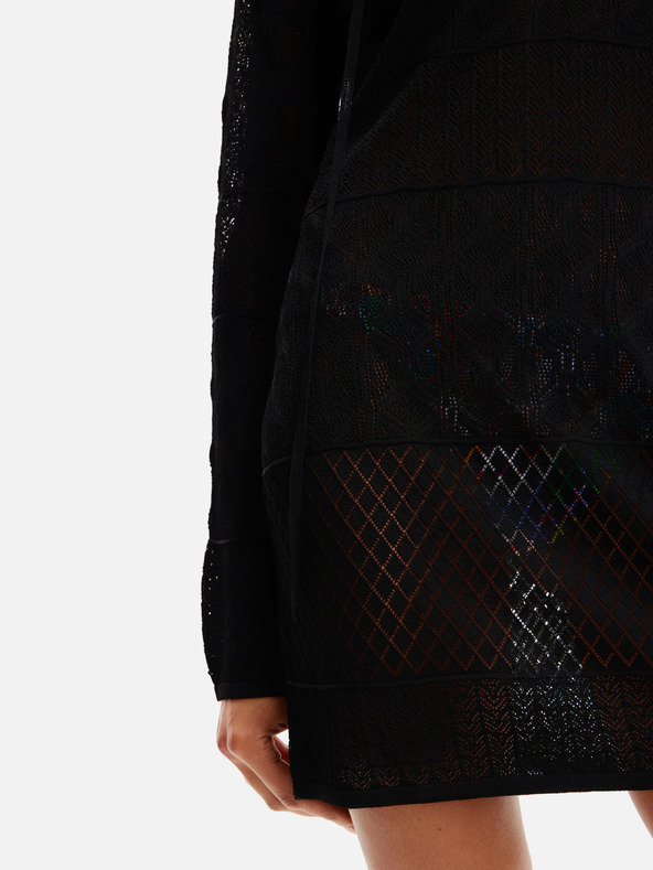 Desigual Desigual El Cairo Черна дамска плажна рокля