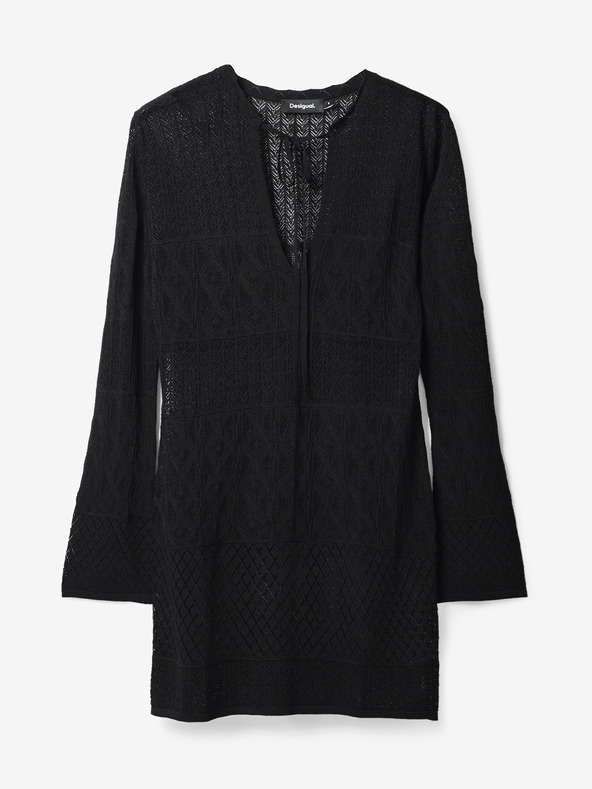 Desigual Desigual El Cairo Черна дамска плажна рокля