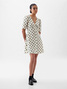 GAP Ленени мини точкови рокли GAP