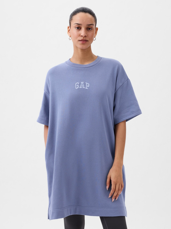 GAP Oversize рокля с лого GAP