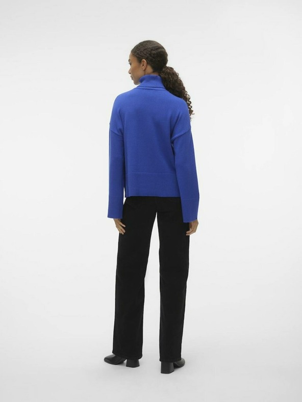 AWARE by VERO MODA Синя дамска ролетка AWARE by VERO MODA Gisela