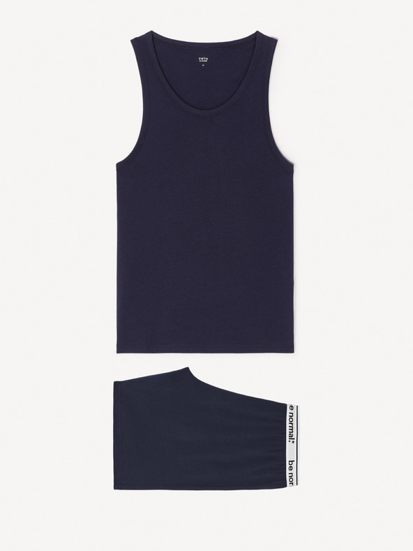 Celio Памучна къса пижама Jipyvac Celio