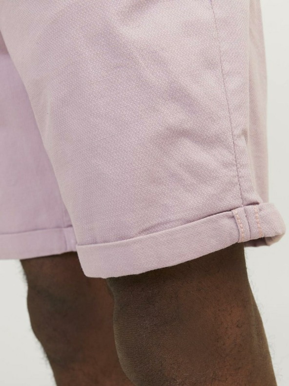 Jack & Jones Светло розово Jack & Jones Fury мъжки къси панталони чино