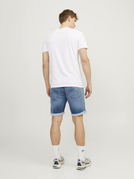 Jack & Jones Сини мъжки къси панталони от деним Jack & Jones Rick