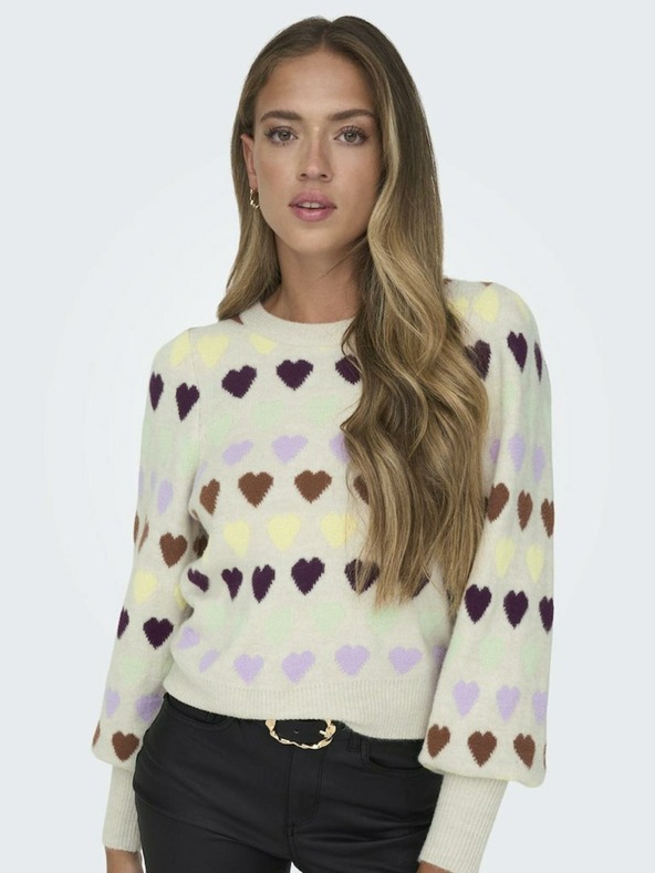 ONLY Heartbeat Пуловер