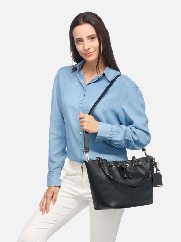 Geox Черна дамска чанта Geox Daphner