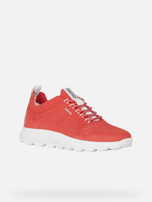 Geox Червени дамски маратонки Geox Spherica