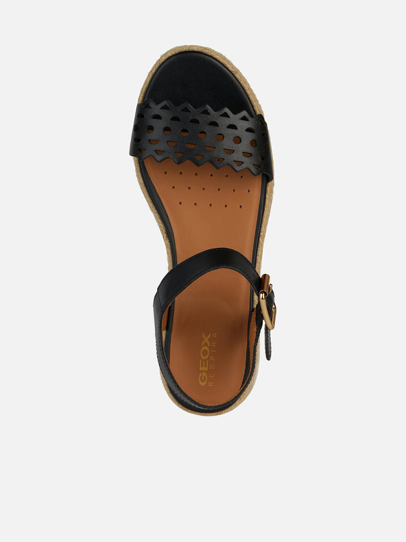 Geox Черни дамски сандали Geox Eolie