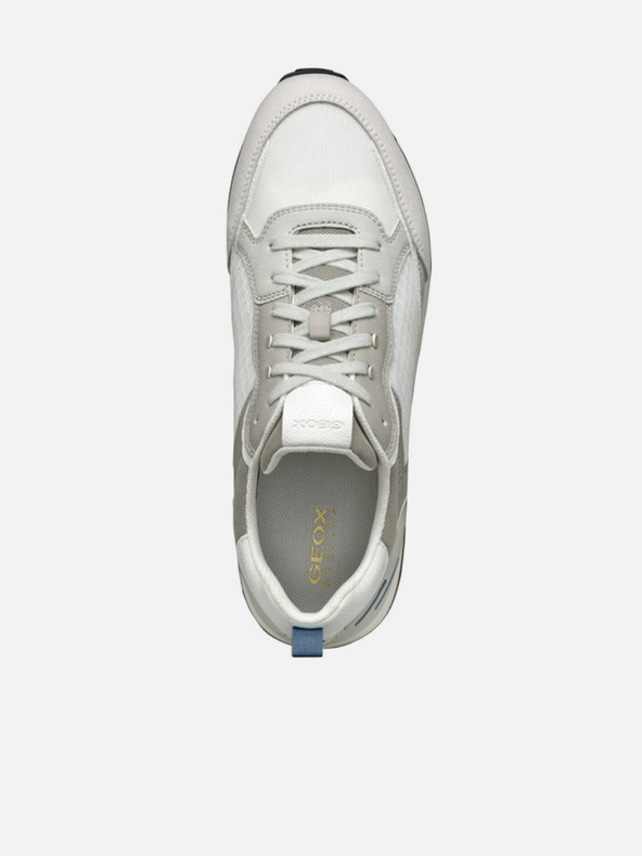 Geox Бели мъжки маратонки Geox Partenio