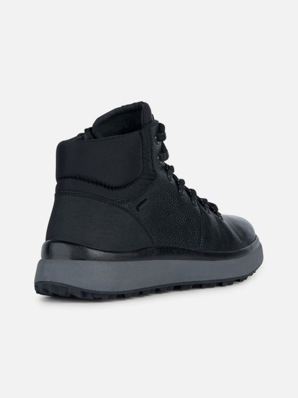 Geox Черни мъжки обувки до глезена Geox Granito + Grip B A