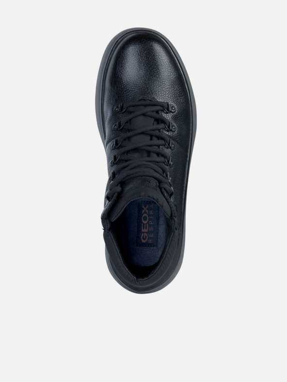 Geox Черни мъжки обувки до глезена Geox Granito + Grip B A