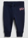 GAP Бебешки флийс панталони с логото GAP