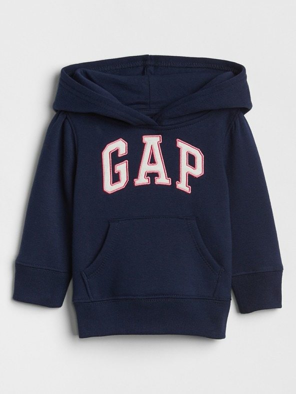 GAP Бебешки суитчър от полар с логото на GAP