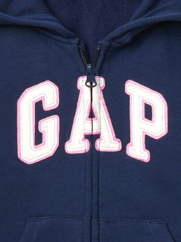 GAP Бебешки суитшърт с логото на GAP