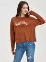 GAP Crop тениска с лого Gap 1969 GAP