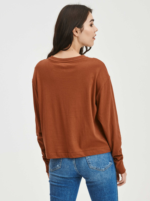 GAP Crop тениска с лого Gap 1969 GAP