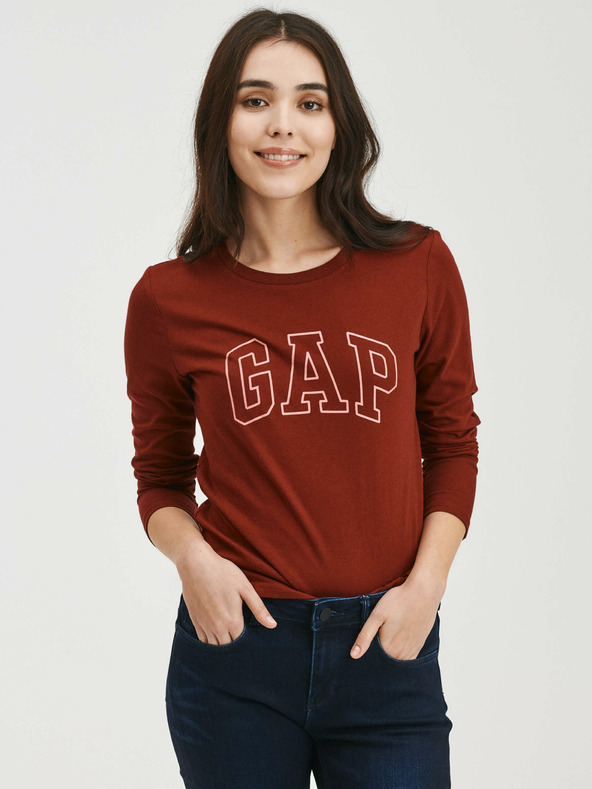 GAP Тениска easy с лого GAP