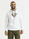 Celio Бял мъжки суитшърт с щампа Celio Lvemansw