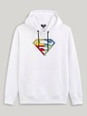 Celio Бял мъжки суитшърт с щампа Celio Lvemansw