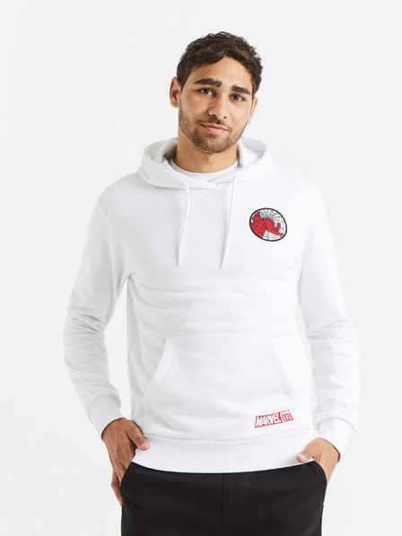 Celio Бял мъжки суитшърт Celio Lvespidsw