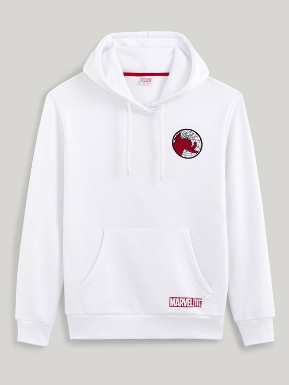 Celio Бял мъжки суитшърт Celio Lvespidsw