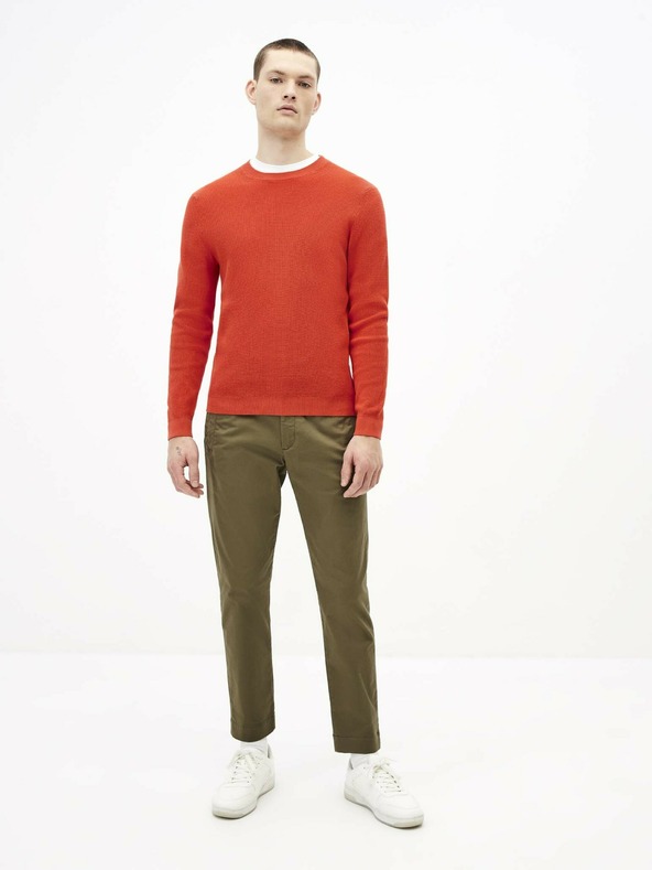 Celio Червен мъжки пуловер Celio