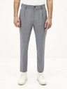 Celio Сиви мъжки панталони с къси ръкави Celio