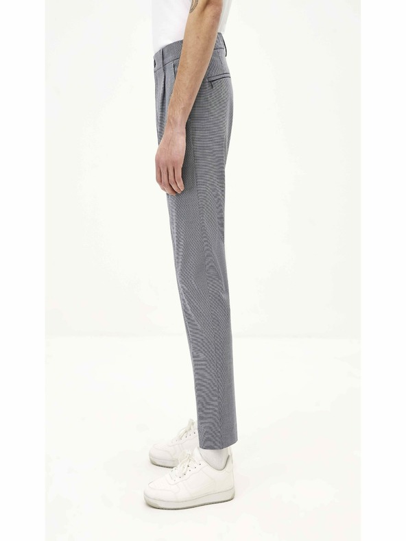 Celio Сиви мъжки панталони с къси ръкави Celio