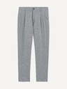 Celio Сиви мъжки панталони с къси ръкави Celio