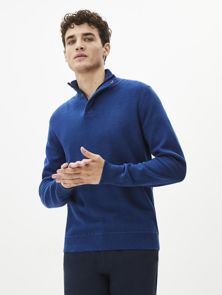 Celio Син пуловер Celio Perome