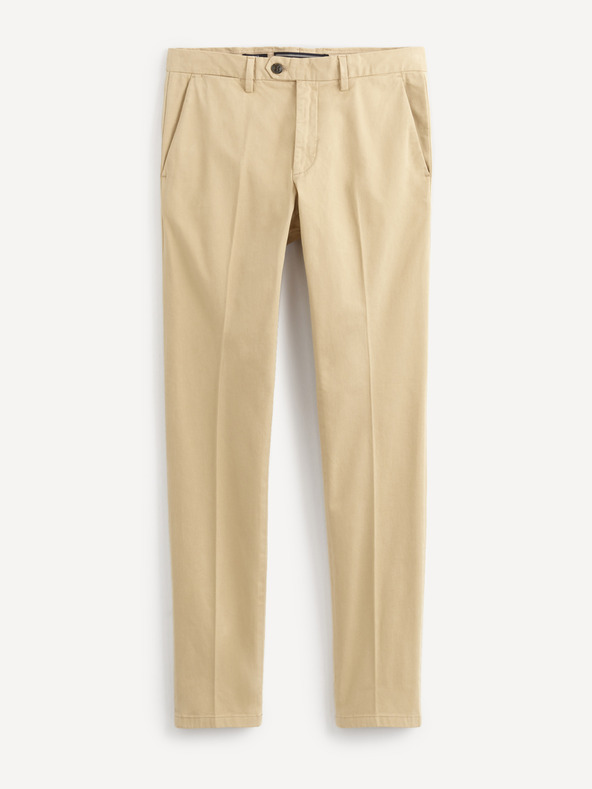 Celio Бежов панталон Celio Pocharles